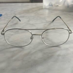 Modern Joseph silver glasses aviator glasses
